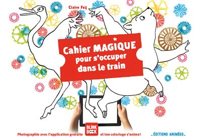 Cahier magique pour s'occuper dans le train ou autres lieux d'attente