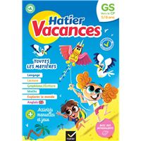 Cahier de vacances de la Grande section vers le CP