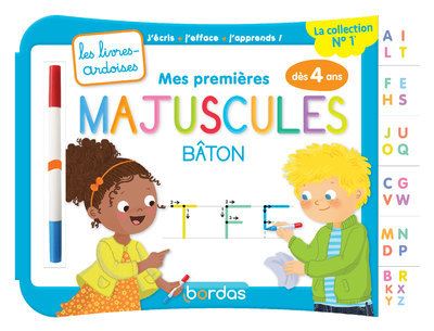 Livres-ardoises, Mes premières majuscules bâton