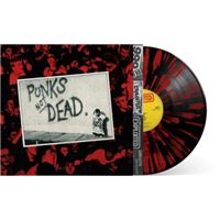 Punk's Not Dead Vinyle Noir et Rouge Marbré