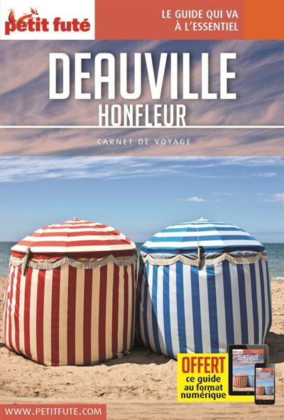 Guide Deauville - Honfleur 2018 Carnet Petit Futé - Dominique Auzias - broché