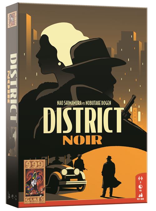 Jeu de Cartes District Noir 999 Games Version en Néerlandais