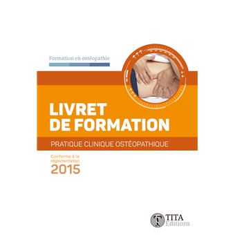 Livret de formation pratique clinique ostéopathique