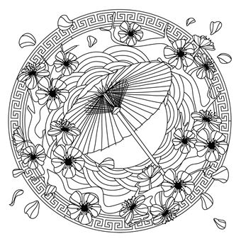 Les Grands carrés d'Art-thérapie Mandalas du monde