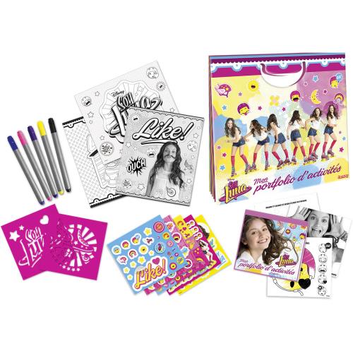 Mon Portfolio D Activites Soy Luna Lansay Kit Loisir Creatif Achat Prix Fnac