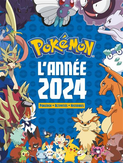 Les Pokémon - Pokémon - L'année 2024 - Collectif - broché - Achat Livre