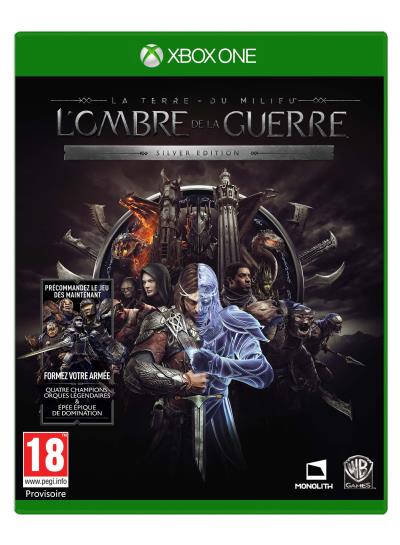 La Terre du Milieu L'Ombre de la Guerre Xbox One Silver Edition