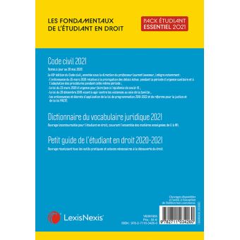 Pack étudiant essentiel 2021