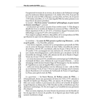 Vies du comte de Plélo