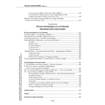 Vies du comte de Plélo