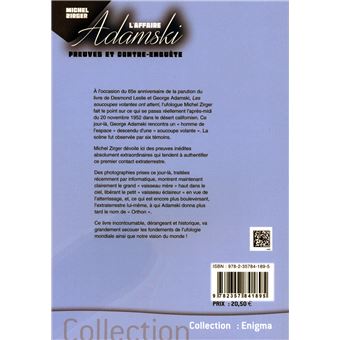 L'affaire Adamski - Preuves et contre-enquête