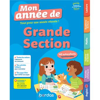 Mon annee de grande section