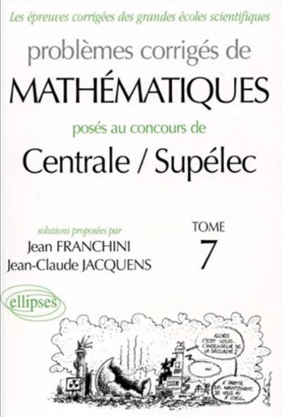 Mathématiques Centrale/Supélec 2000-2001