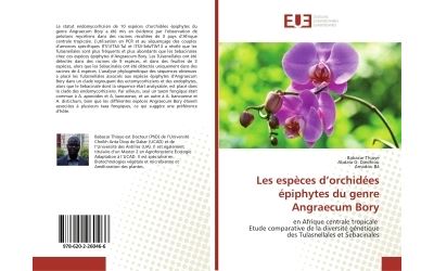 Les especes d'orchidees epiphytes du genre angraecum bory -