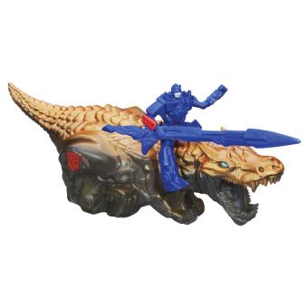 Figurines Dinofire Grimlock Et Optimus Prime Transformers Hasbro, Neuves