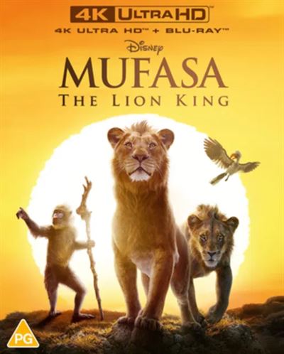 Disney's Mufasa: The Lion King Blu-ray 4K Ultra HD