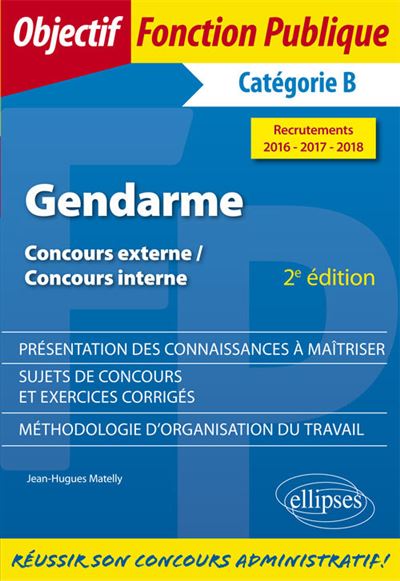 Gendarme : catégorie B