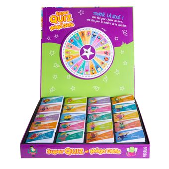 Super quiz et méga défis !