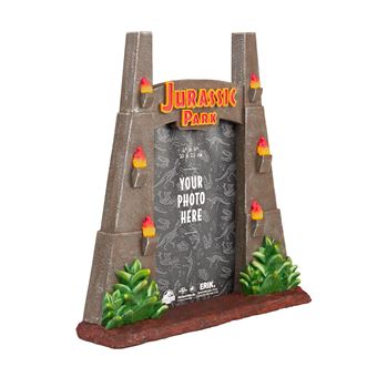 Cadre photo 3D Jurassic Park Portes du parc
