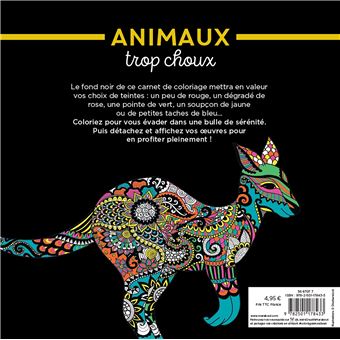 Bloc Black Premium - Animaux trop choux