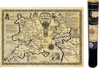 Carte des Légendes du Roi Arthur