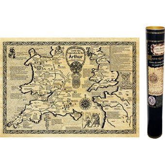 Carte des Légendes du Roi Arthur