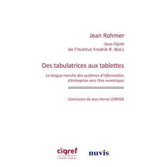 Des tabulatrices aux tablettes