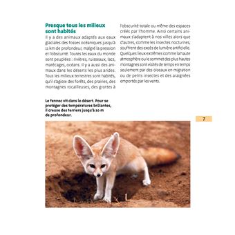 La vie animale 6-12 ans