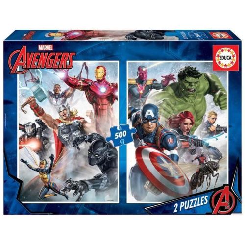 Puzzle Marvel Avengers Educa (2 x 500 pcs)