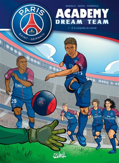 Livre - Paris Saint-Germain Academy ; la BD officielle T.10 ; gagner à tout  prix - Cdiscount Librairie