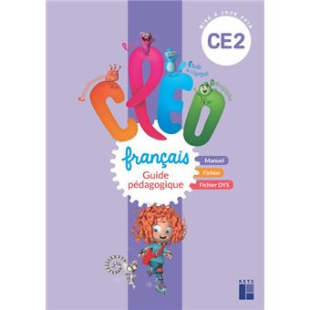Cléo CE2 - Guide pédagogique du fichier et du Manuel d'entrainement + CD Rom - Programme 2018