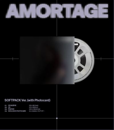 AMORTAGE Softpack Version avec Photocard Édition Limitée