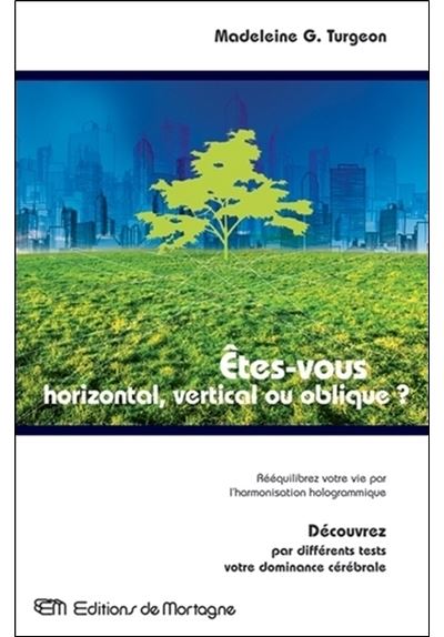 Etes-vous horizontale, verticale ou oblique ?