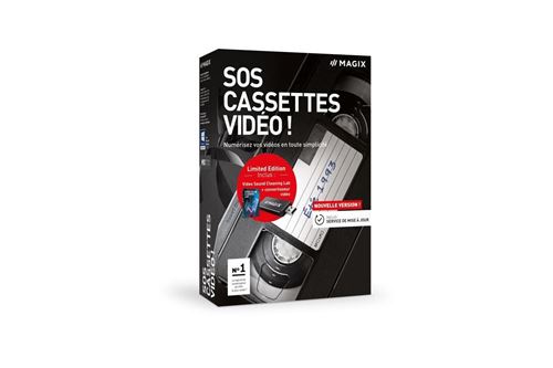 Logiciel SOS Cassettes Video 10 - FR