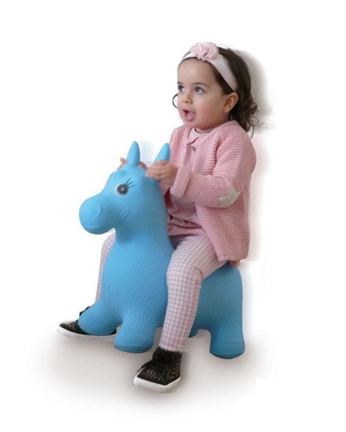 Animal sauteur gonflable, poney PONY