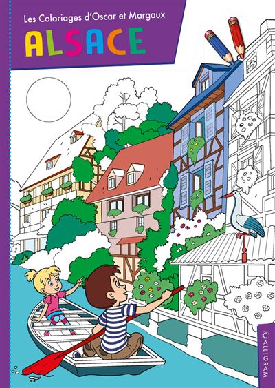 Coloriage L'Alsace