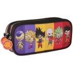 Trousse rectangulaire Clairefontaine Dragon Ball Super 2 avec 2 compartiments