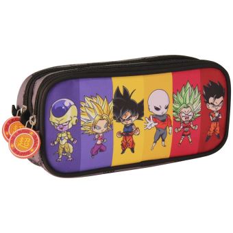 Trousse rectangulaire Clairefontaine Dragon Ball Super 2 avec 2 compartiments