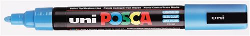 UNIBALL MARQUEUR POSCA PC5M BLEU CLAIR
