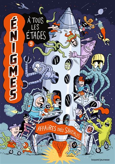 Enigmes à tous les étages Tome 9 - Affaires très spatiales - Paul Martin - broché