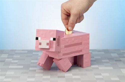 MINECRAFT - TIRELIRE COCHON