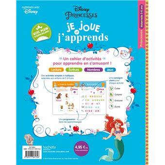 PRINCESSES Je joue et j'apprends Maternelle 5 - 6 ans