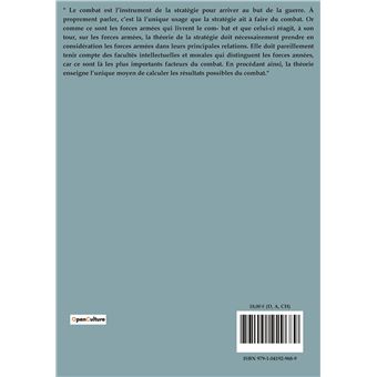 De la stratégie en général