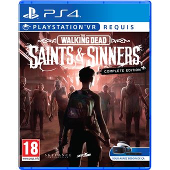 The Walking Dead Saints and Sinners Complete edition PS4