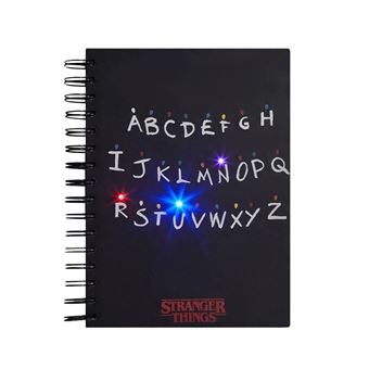 Carnet avec led Stranger Things