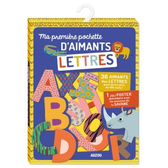 Ma pochette d'aimants - lettres