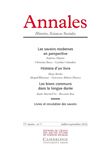Annales. Histoire Sciences Sociales, n°3/2022