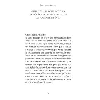 Prier saint Antoine