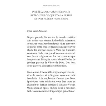 Prier saint Antoine