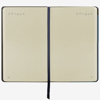 Carnet de notes Legami Plain large vert sapin